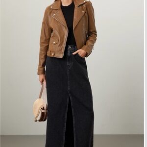 Slate & Willow Brown Leather Jacket